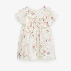 Zara 18/24M Floral Print Dress Special Moments Collection